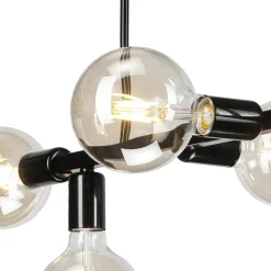 Lampa sufitowa czarna ASTRID VI