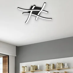 Wszystkie Lampy Sufitowe| Lampa sufitowa czarna LED ROUTE hasztag