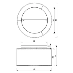 Wszystkie Lampy Sufitowe|Luminex Lampa sufitowa czarna LOFT III