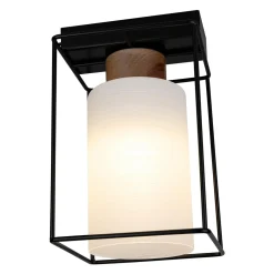 Spot - Light Lampa sufitowa czarno-biała GRETTER