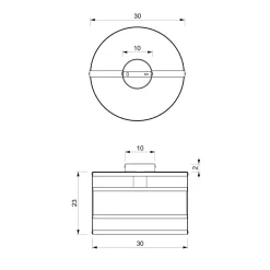 Wszystkie Lampy Sufitowe|Luminex Lampa sufitowa czarno-złota RIM