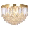 Wszystkie Lampy Sufitowe|Zumaline Lampa sufitowa glamour złota CHARLOTTE 50 cm