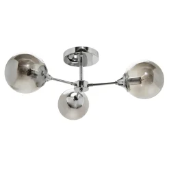 Wszystkie Lampy Sufitowe|Krislamp Lampa sufitowa kule chrom FRIDA 3