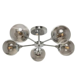 Wszystkie Lampy Sufitowe|Krislamp Lampa sufitowa kule chrom FRIDA 5