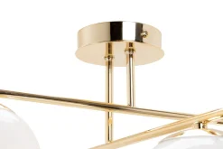 domiluce Lampa sufitowa kule 4-punktowa złota AURORA