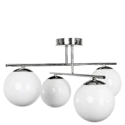 Wszystkie Lampy Sufitowe|domiluce Lampa sufitowa kule 4-punktowa chrom AURORA