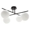 Wszystkie Lampy Sufitowe|domiluce Lampa sufitowa kule 4-punktowa czarna AURORA