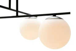 Wszystkie Lampy Sufitowe|domiluce Lampa sufitowa kule 4-punktowa czarna AURORA