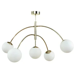 Wszystkie Lampy Sufitowe|domiluce Lampa sufitowa kule złota VOLTA 5