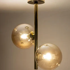 TK Tomasz Krywult Lampa sufitowa kule złota ESTERA II