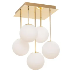 Wszystkie Lampy Sufitowe|domiluce Lampa sufitowa kule złota MEFISTO 5