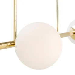 Wszystkie Lampy Sufitowe|domiluce Lampa sufitowa kule złoto-biała ESSO 4