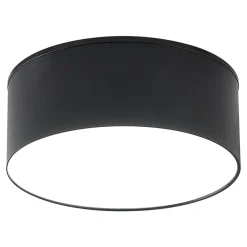 Wszystkie Lampy Sufitowe|Zumaline Lampa sufitowa LED barwa ciepła 3000K czarna SOLARI 12 cm