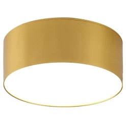 Wszystkie Lampy Sufitowe|Zumaline Lampa sufitowa LED barwa ciepła 3000K złota SOLARI 12 cm