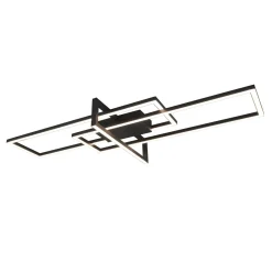 Wszystkie Lampy Sufitowe| Lampa sufitowa LED czarna SALINAS