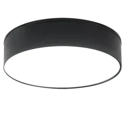 Wszystkie Lampy Sufitowe|Zumaline Lampa sufitowa LED SOLARI barwa ciepła 3000K czarna SOLARI 8 cm