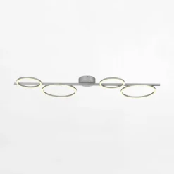 Paul Neuhaus Lampa sufitowa LED srebrna MINI RITUS