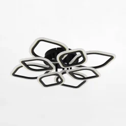 Zumaline Lampa sufitowa LED 75W czarno-złota ILLUMIA