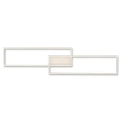 Paul Neuhaus Lampa sufitowa LED z pilotem srebrna ASMIN