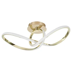 TK Tomasz Krywult Lampa sufitowa LED złota BAIRO