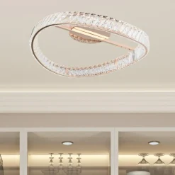 Wszystkie Lampy Sufitowe|Zumaline Lampa sufitowa LED złota GANO