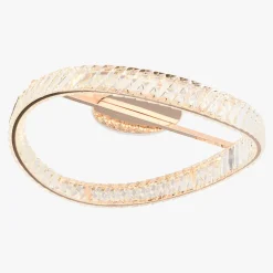 Wszystkie Lampy Sufitowe|Zumaline Lampa sufitowa LED złota GANO