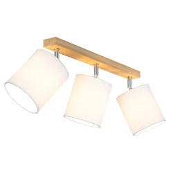 Listwy Oświetleniowe|Wszystkie Lampy Sufitowe|Spot - Light Lampa sufitowa listwa 3-punktowa abażur biały DRINO