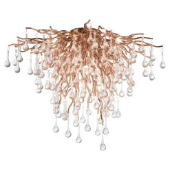 Wszystkie Lampy Sufitowe|Paul Neuhaus Lampa sufitowa miedźiana ICICLE 50x50 cm