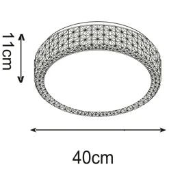 Plafony|Wszystkie Lampy Sufitowe|Zumaline Lampa sufitowa MOA LED CL15068C-D40
