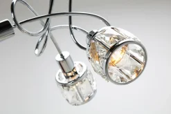 Krislamp Lampa sufitowa NELA 3 chrom