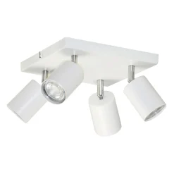 LED-POL Lampa sufitowa 4-punktowa biała ORO GAVIA
