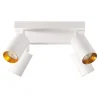 Lampa sufitowa 4-punktowa biało-złota MARIBEL IV