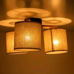 Wszystkie Lampy Sufitowe|TK Tomasz Krywult Lampa sufitowa szara DEVA NATURE III