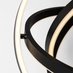 Wszystkie Lampy Sufitowe|Zumaline Lampa sufitowa TESS LED czarna