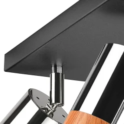 Wszystkie Lampy Sufitowe| Lampa sufitowa z 4 reflektorkami regulowana chrom AURORA