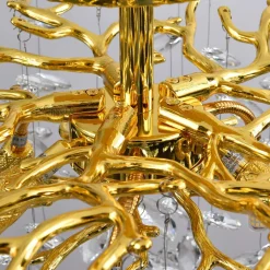 Zumaline Lampa sufitowa złota CINDY 50 cm