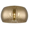 Zumaline Lampa sufitowa złota CRYSTAL 40 cm