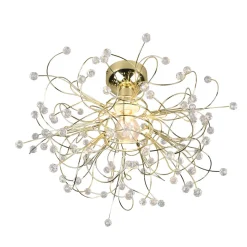 Lampa sufitowa złota GLORIA