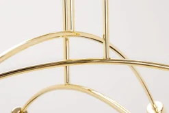 domiluce Lampa sufitowa złota KORTE 43 cm