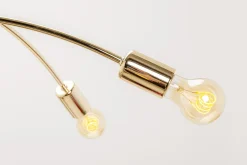 domiluce Lampa sufitowa złota KORTE 43 cm