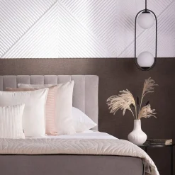 inny Lampa wisząca 2 kule czarna PARVA