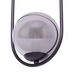 inny Lampa wisząca 2 kule czarna DAVOS