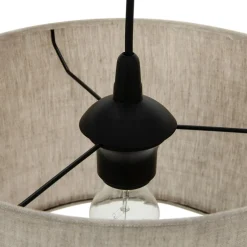 Lampy Wiszące|TK Tomasz Krywult Lampa wisząca abażur len PALON