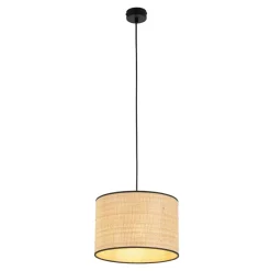 Lampy Wiszące|TK Tomasz Krywult Lampa wisząca abażur rafia plecionka LIBERIA 30 cm