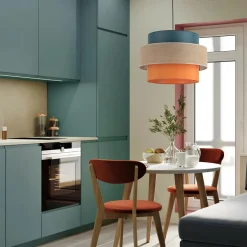 TK Tomasz Krywult Lampa wisząca abażur TRIO JUTA