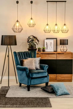 Lampy Wiszące|Luminex Lampa wisząca BASKET NEW 8170