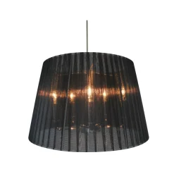 Lampy Wiszące|Zumaline Lampa wisząca BLOIS P16194-BK