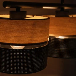 TK Tomasz Krywult Lampa wisząca boho z abażurem NICOL IV