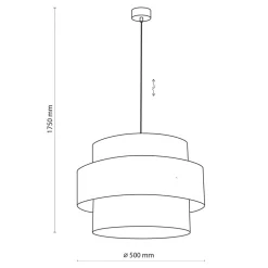 TK Tomasz Krywult Lampa wisząca CALISTO 4376