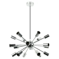 Zumaline Lampa wisząca chrom MANDI 51 cm